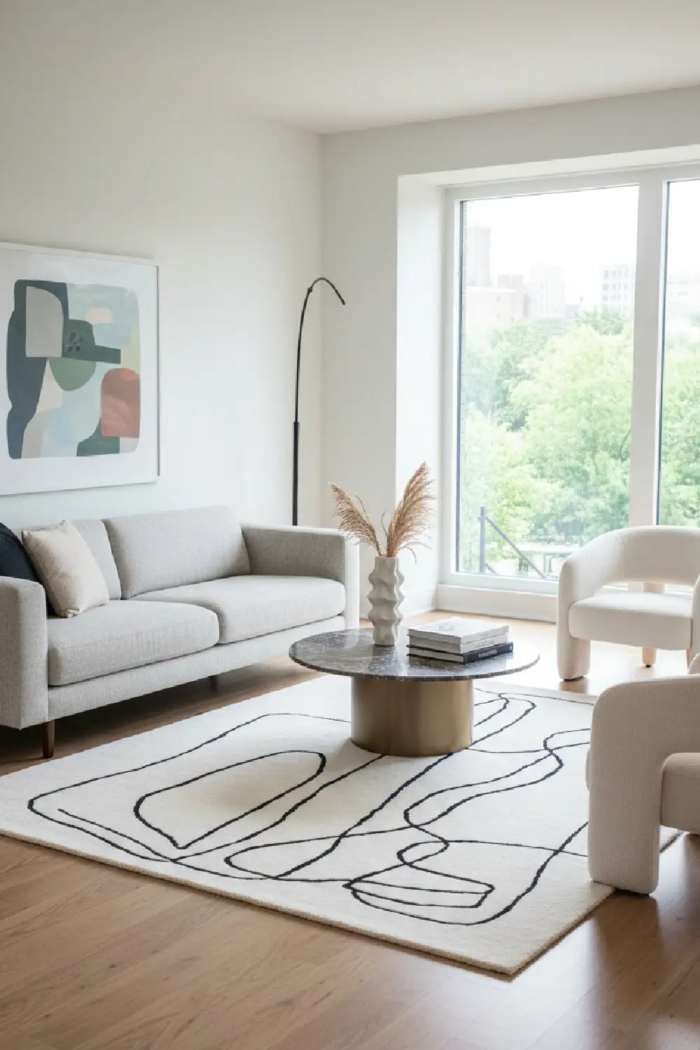 Organic Texture Wool Rug