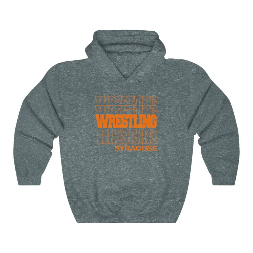 Classic Wrestling Stacked Letter Hoodie