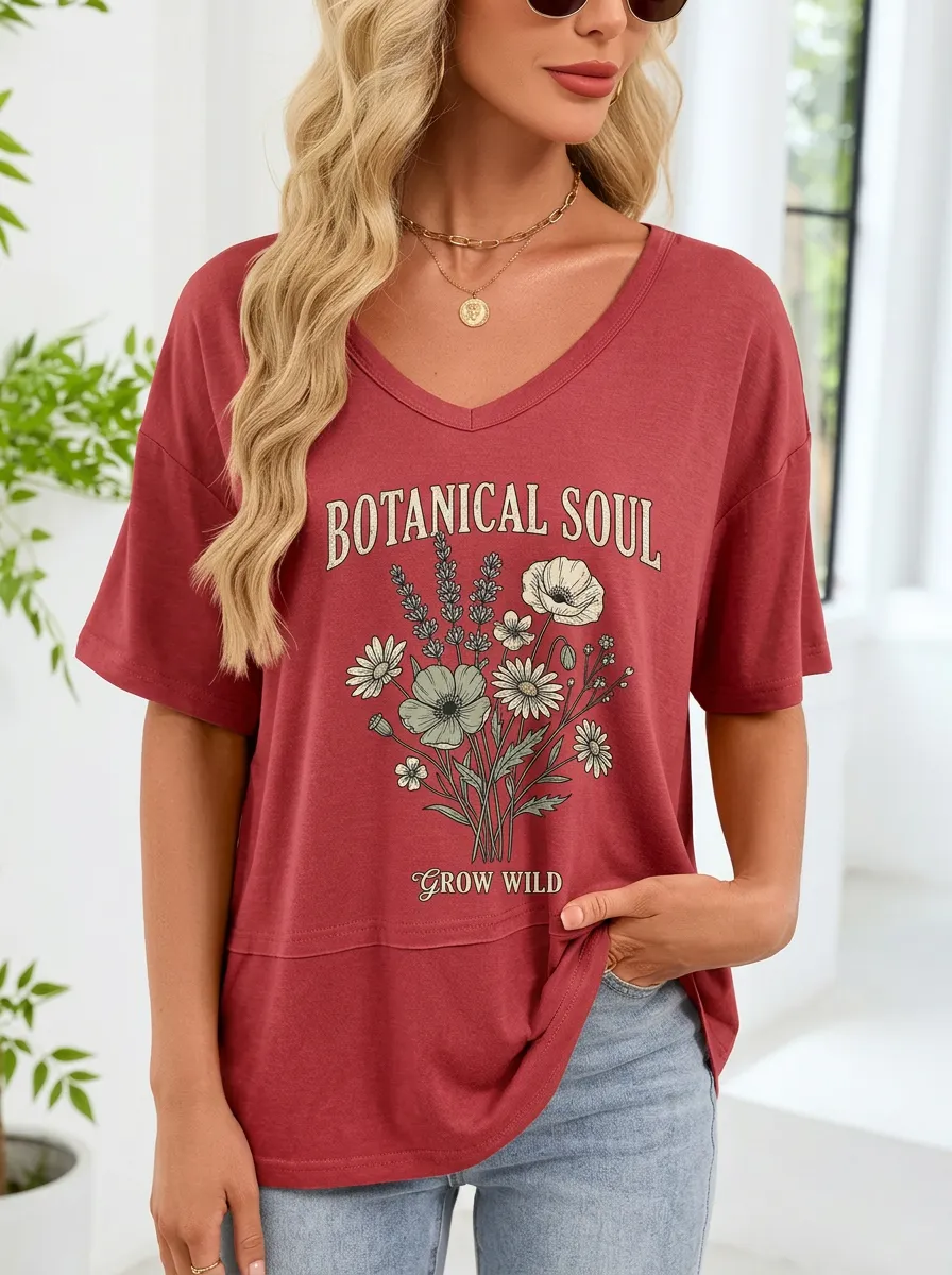 Botanical Soul Wildflower T-Shirt