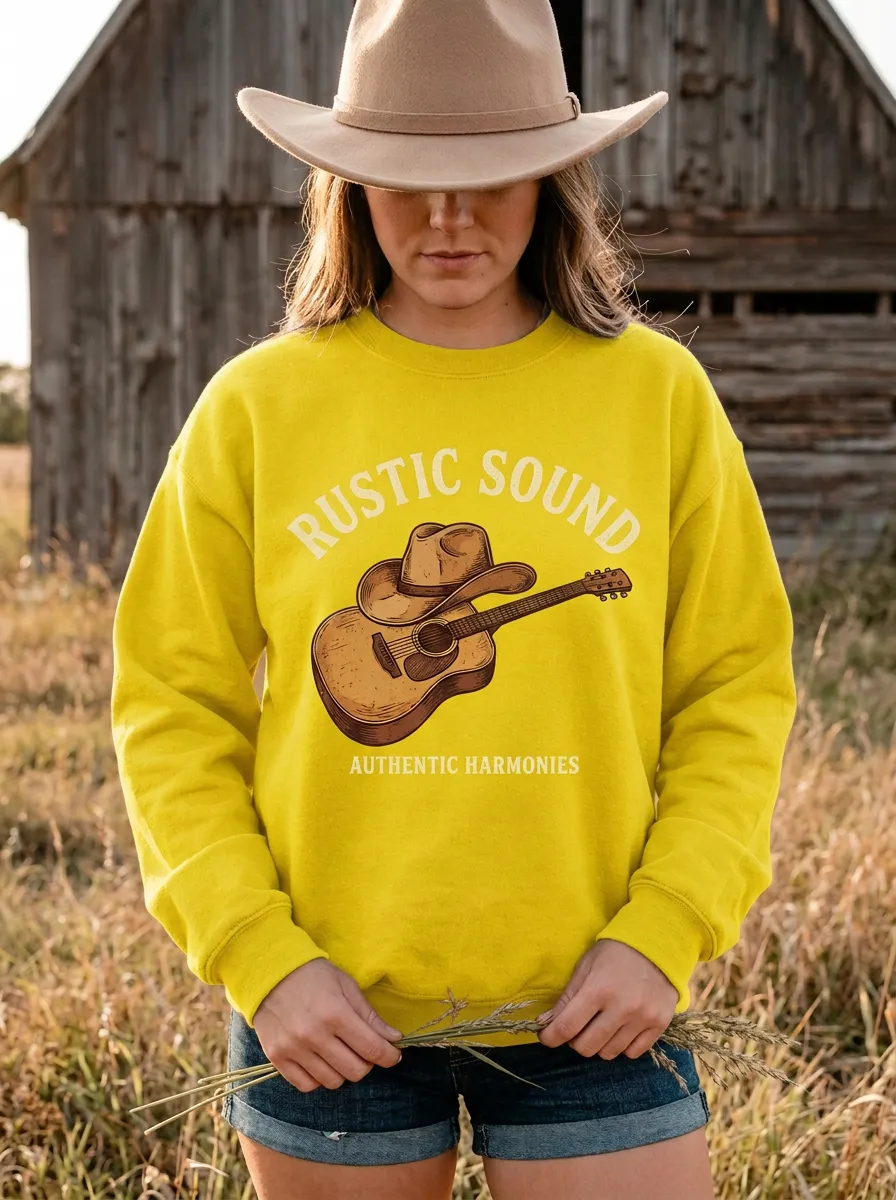 Backroad Women's Country Music Crew Neck Sweatshirt
