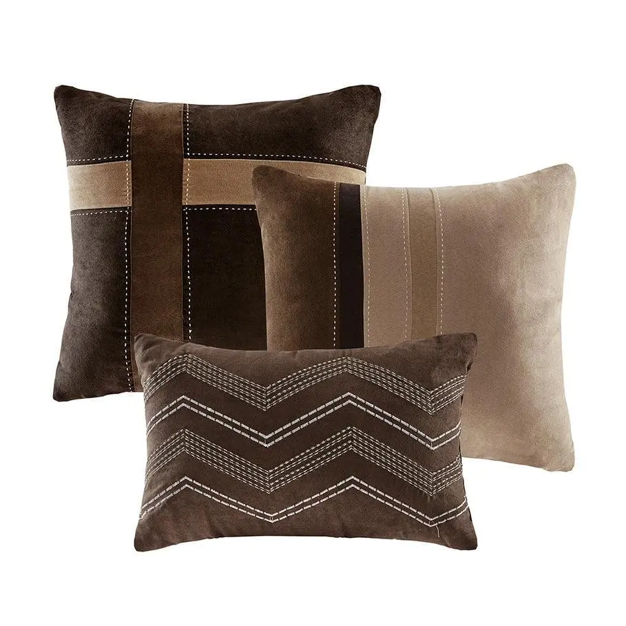 Quilted Suede Duvet Set