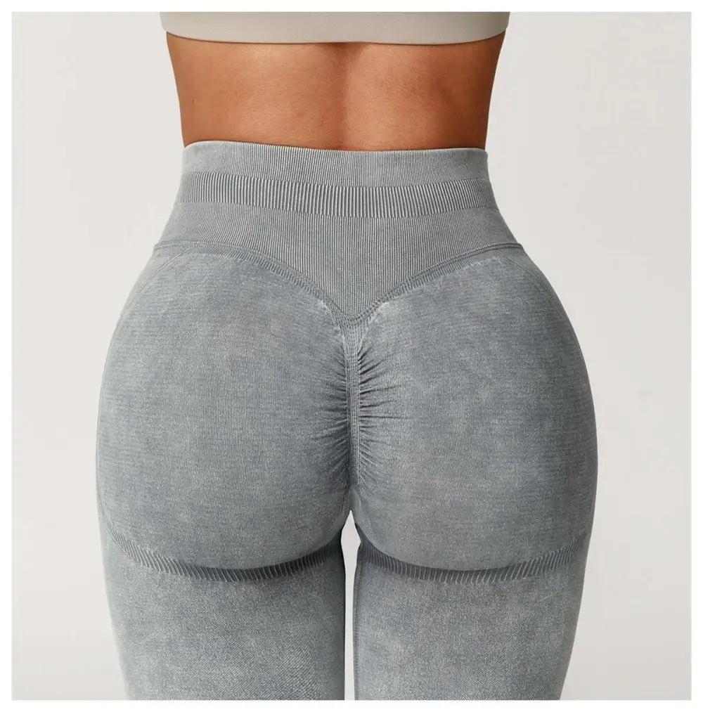 Stonewashed Active Leggings