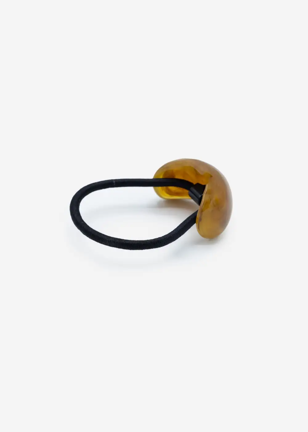 Brown Curved Hair Tie