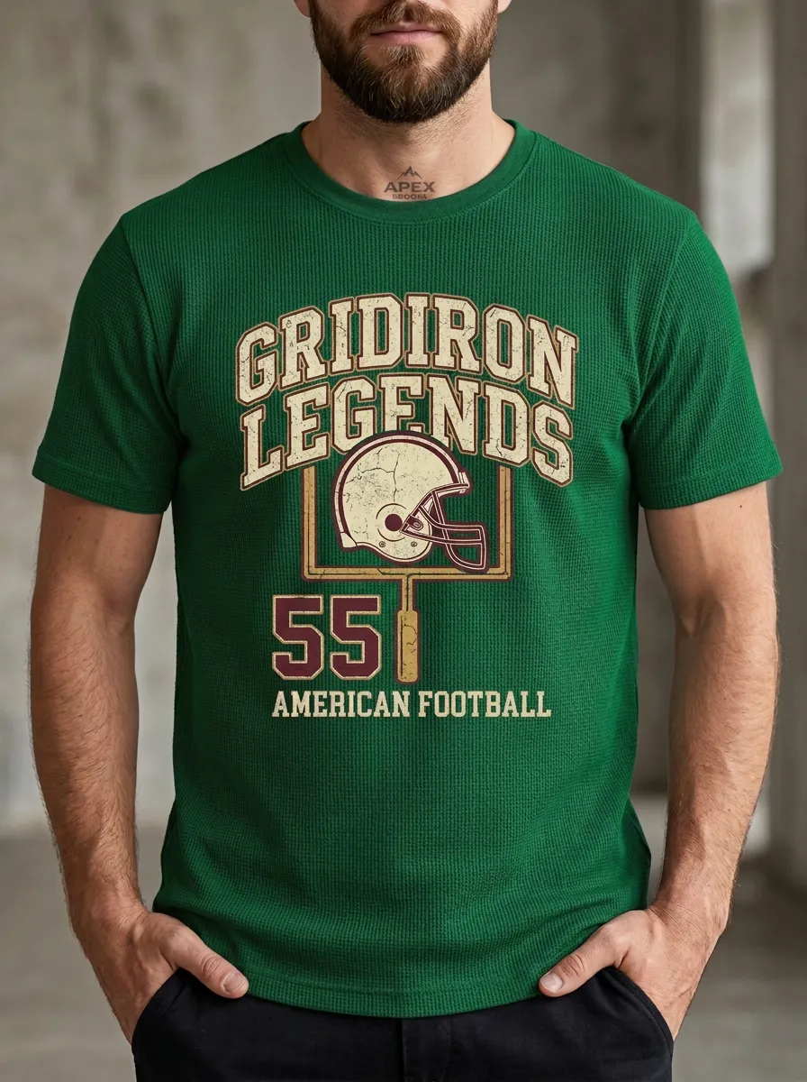 Men's Field Gridiron Helmet T-Shirt