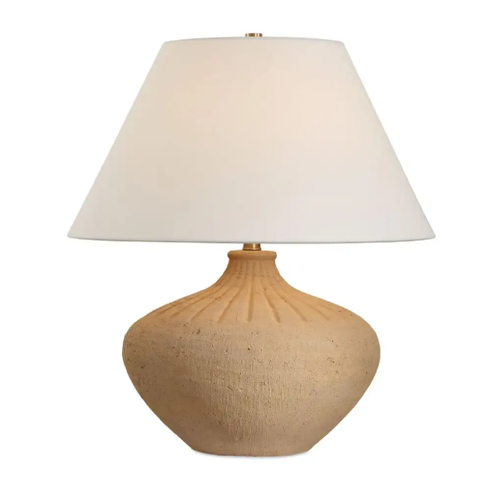 Earth-Toned Terracotta Table Lamp