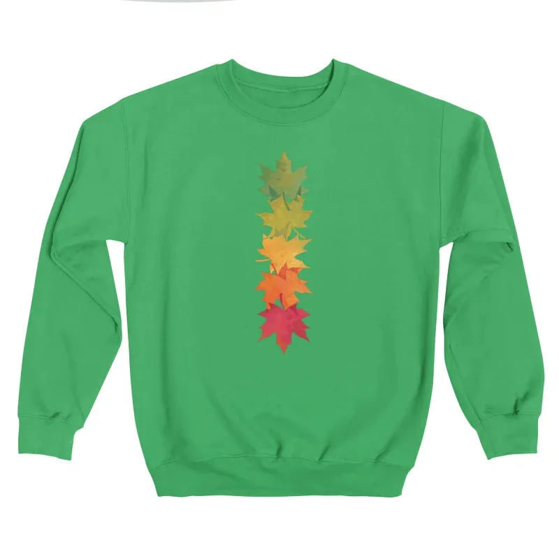 Colorful Autumn Maple Leaves Sweatshirt