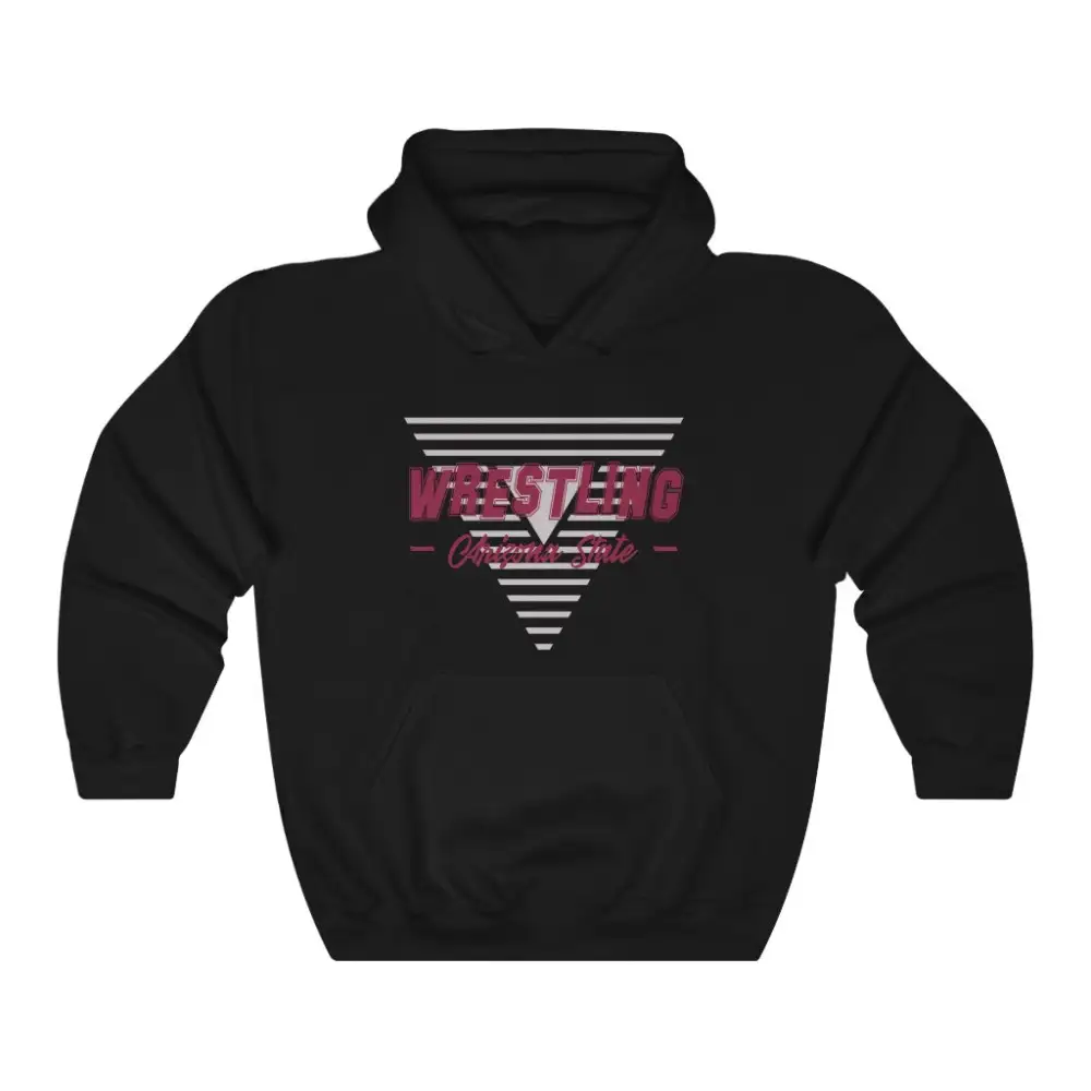 Varsity Triangle Wrestling Graphic Hoodie
