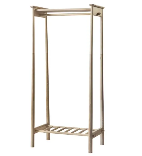 Refined Oak Wardrobe