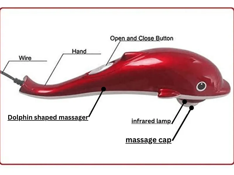 Dolphin Shape Body Massager