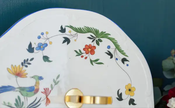 Distinctive Transferware Dinner Plate