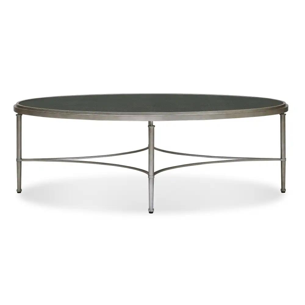 Metal Curved Coffee Table