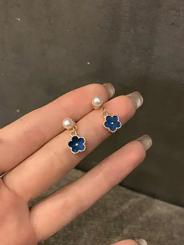 Expressive Hammered Accent Earrings