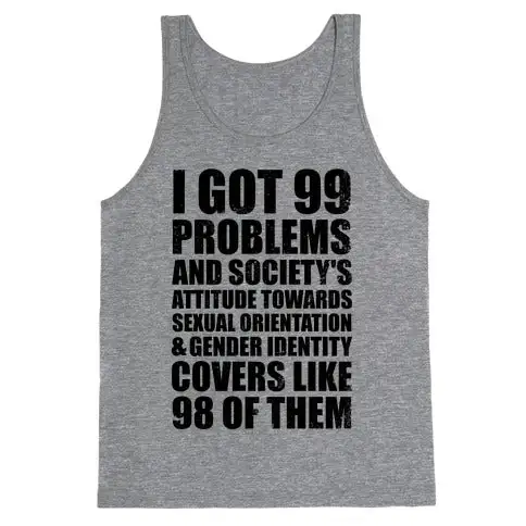Rainbow Pride Graphic Tank Top