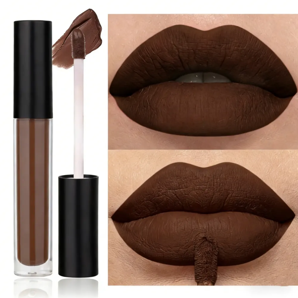 Matte Brown Liquid Lipstick