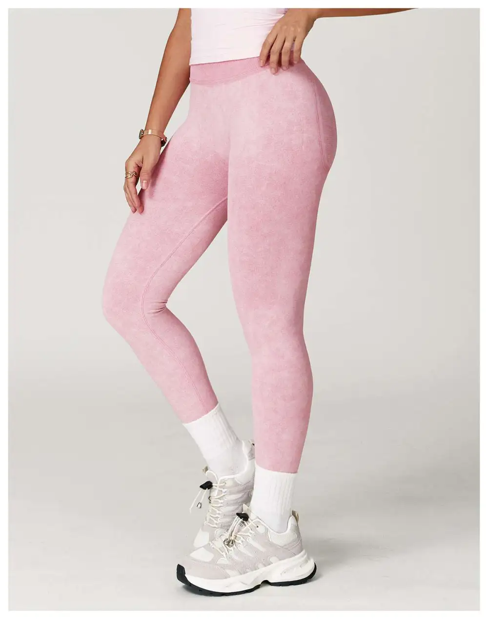 Stonewashed Active Leggings
