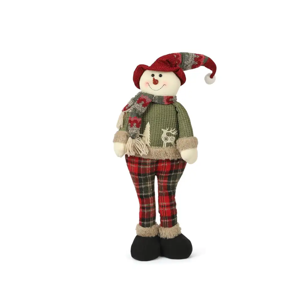 Extendable Snow Boy Figure