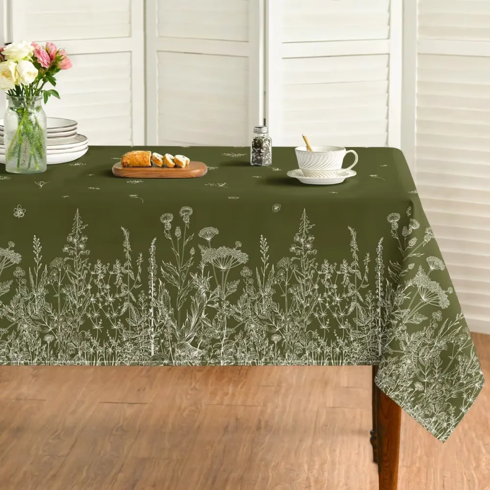 Wildflower Print Tablecloth
