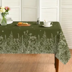 Wildflower Print Tablecloth