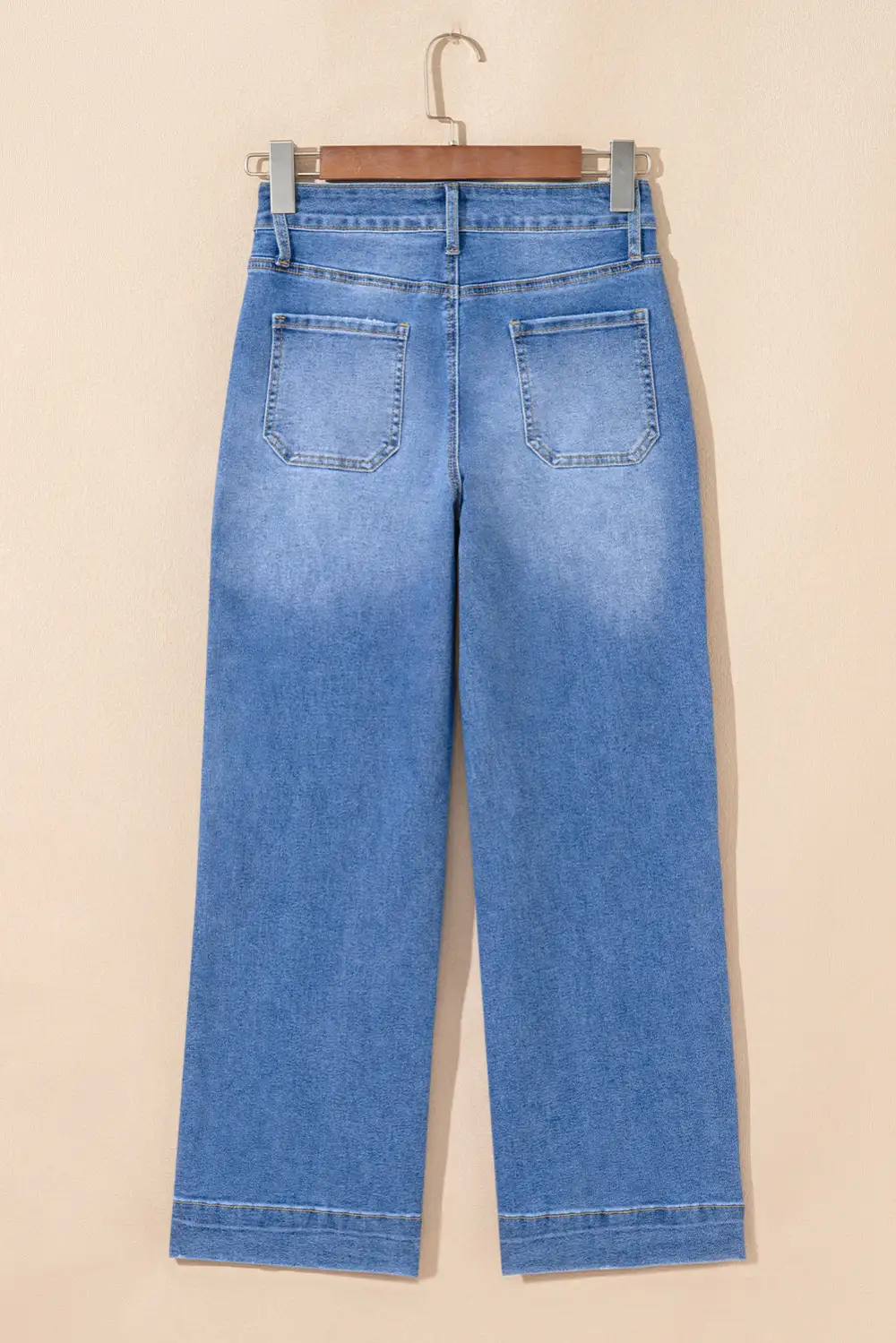 Structured Neat Finish Denim Jeans
