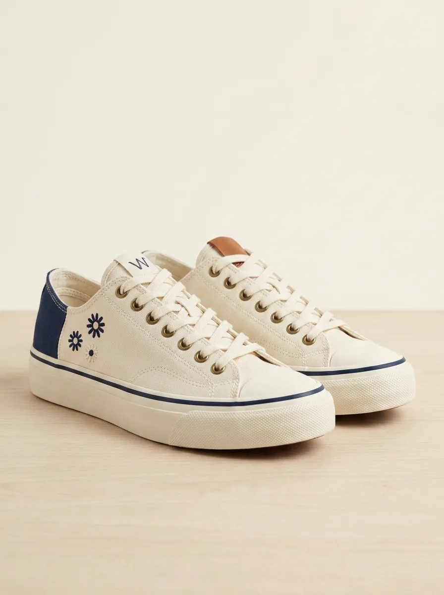 Refined Sport Women's Low-Top Canvas Shoes