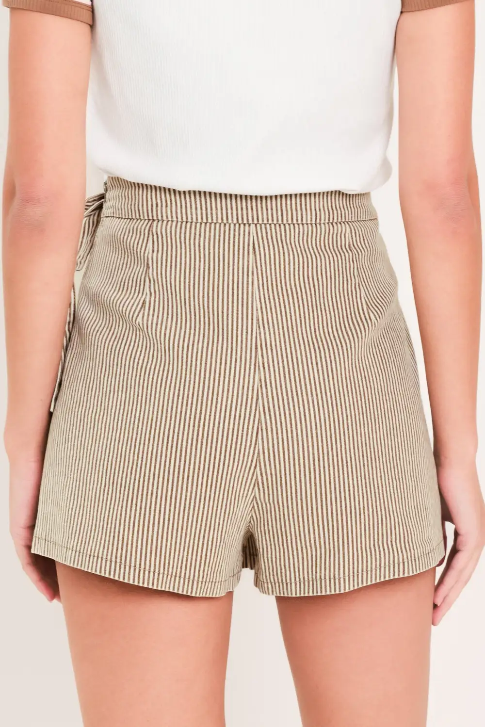 Sequin Striped Skirt