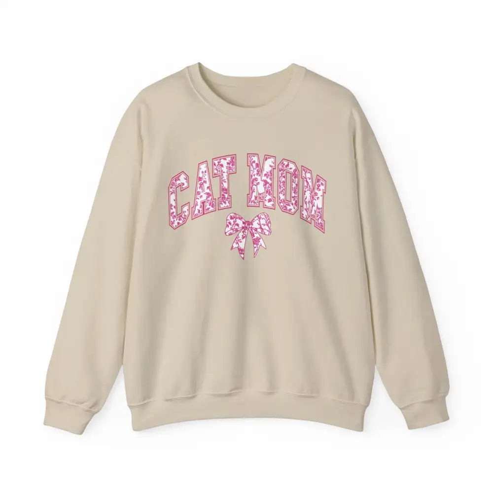Cat Bow Crewneck Sweatshirt