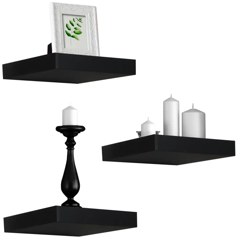 Floating Square Shelves Pack