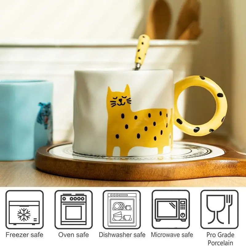 Ceramic Whimsical Drinkware Set