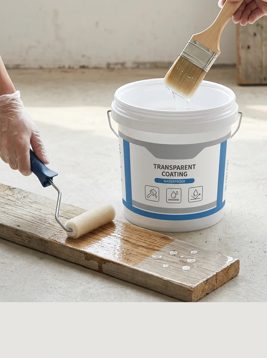 Clear Waterproof Coating for Surface Maintenance