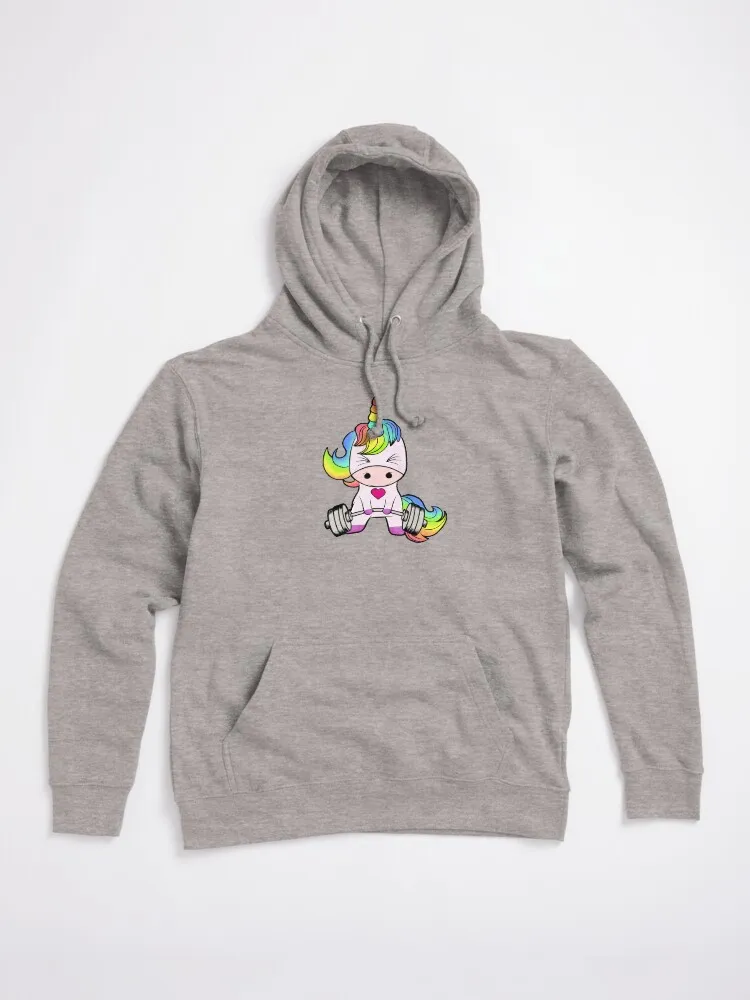 Funny Unicorn Weightlifting Hoodie
