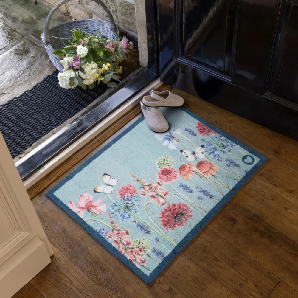Butterfly Garden Door Mat
