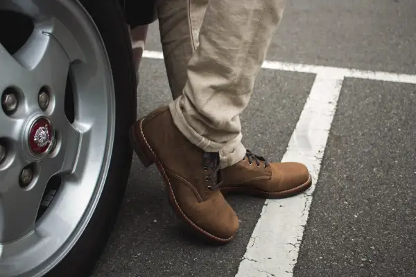 Roughout Men's Ankle Boots