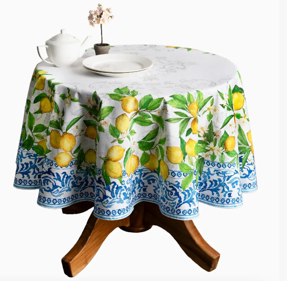 Cedrat Cotton Tablecloth