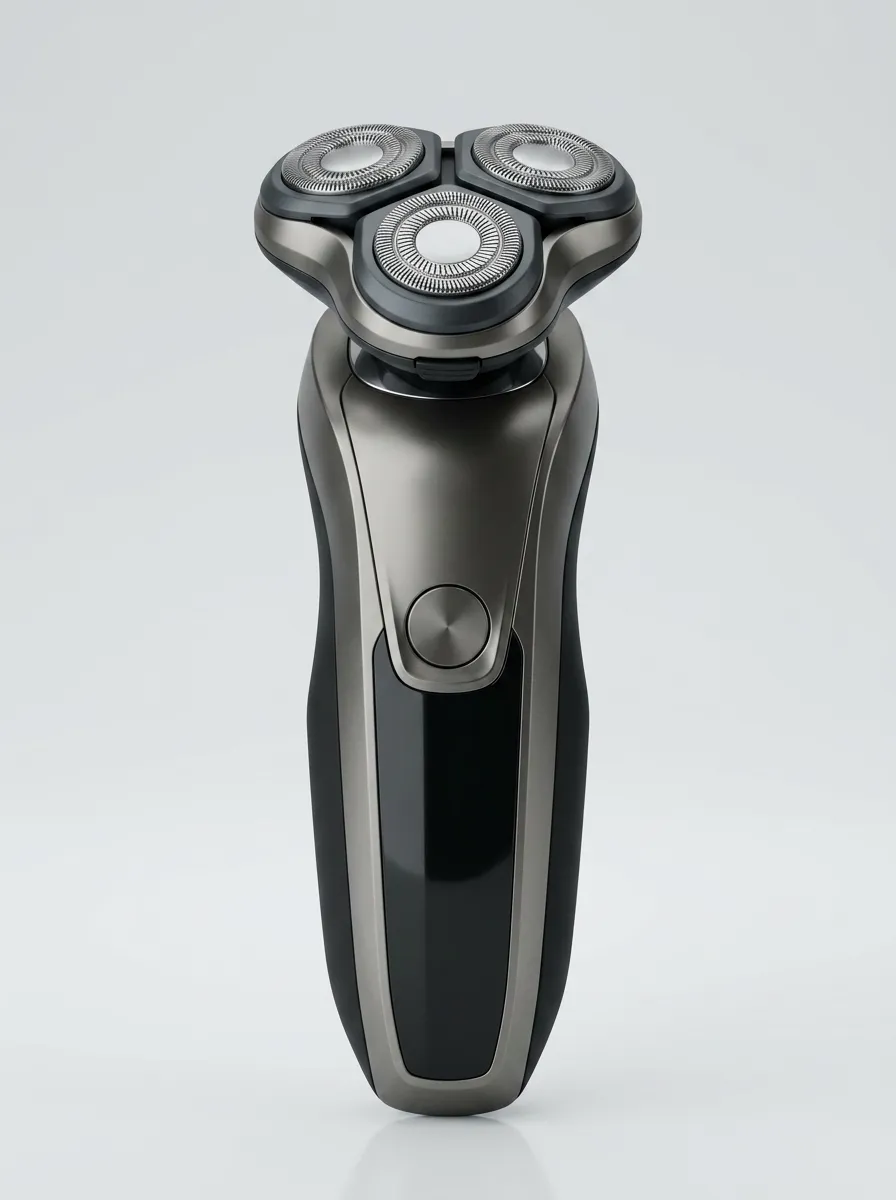 Rotary Triple-Head Electric Shaver for Regular Grooming