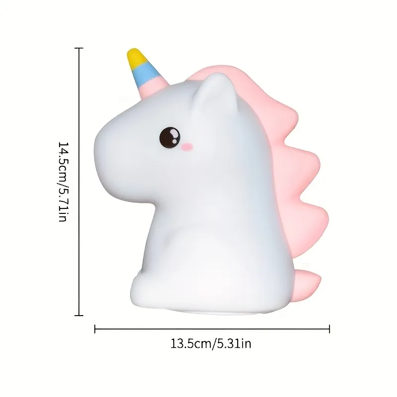 Unicorn Plastic Night Light