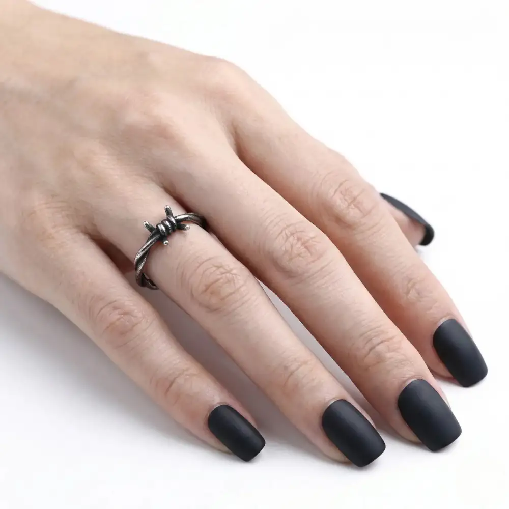 Men's Barbed Wire Ring