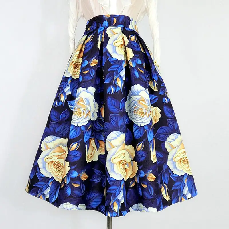Relaxed Outing Everyday Casual Polyester Skirt