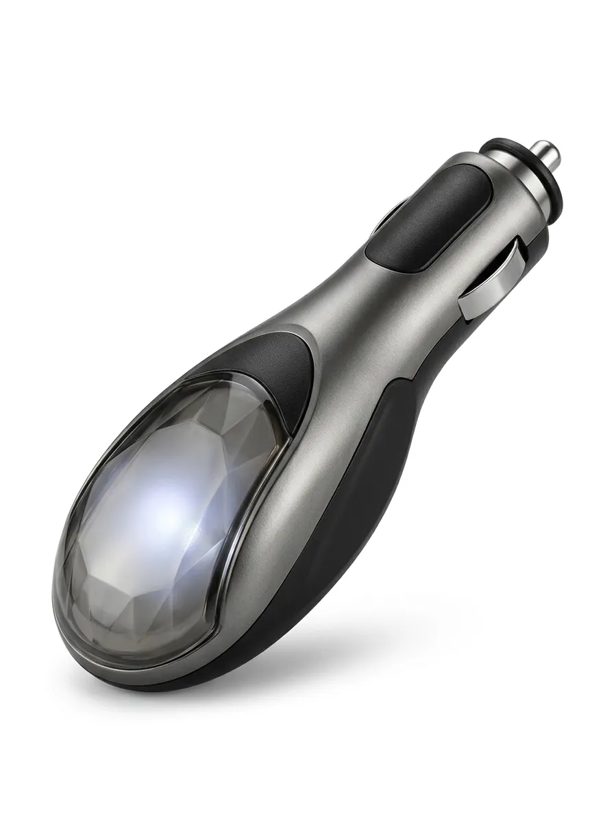 Crystal LED Housing Automotive Fuel Saver Adapter