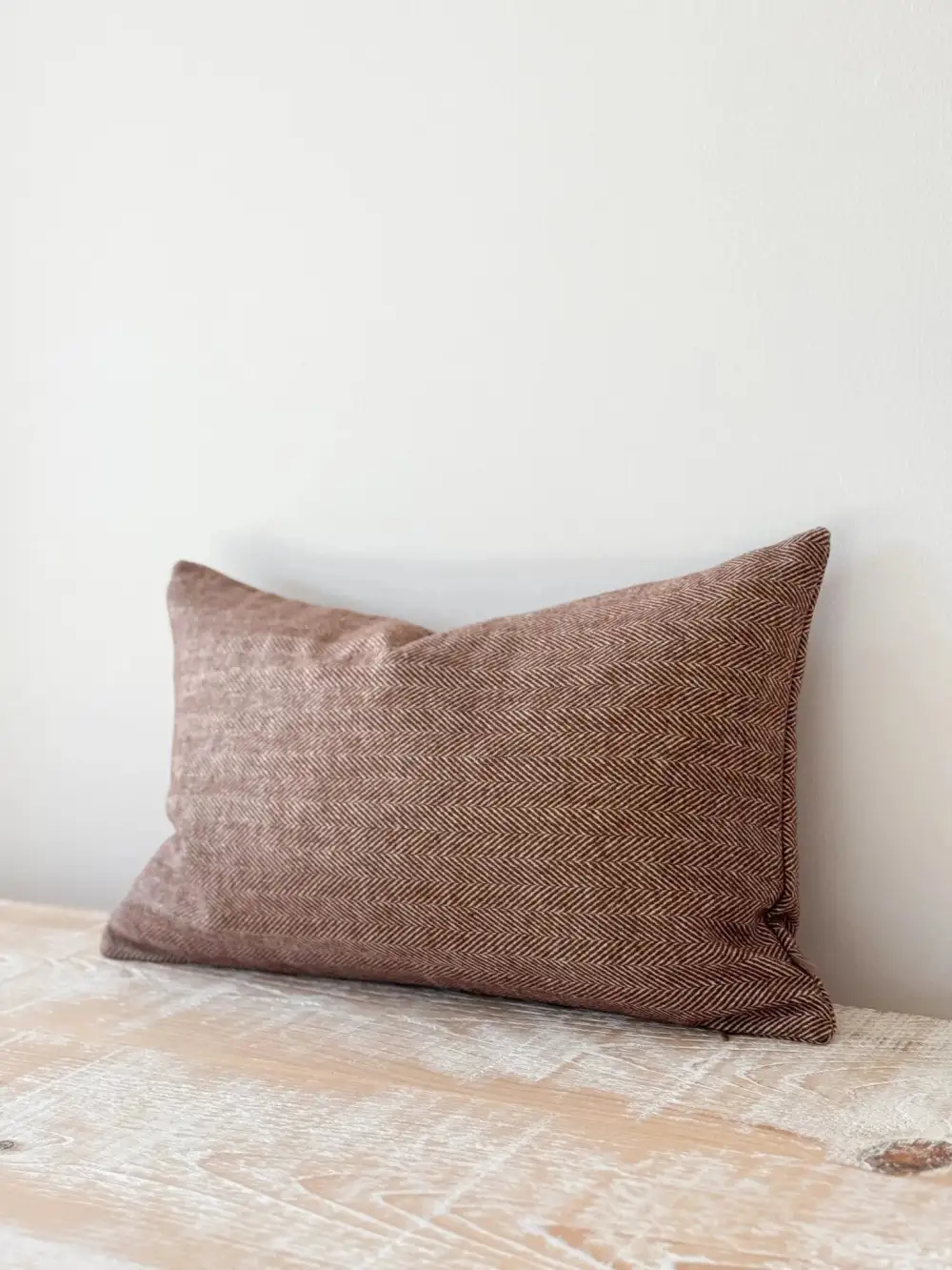 Herringbone Woven Decorative Cushion