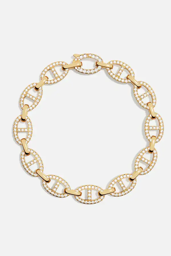 Linked Stacked Link Bracelet