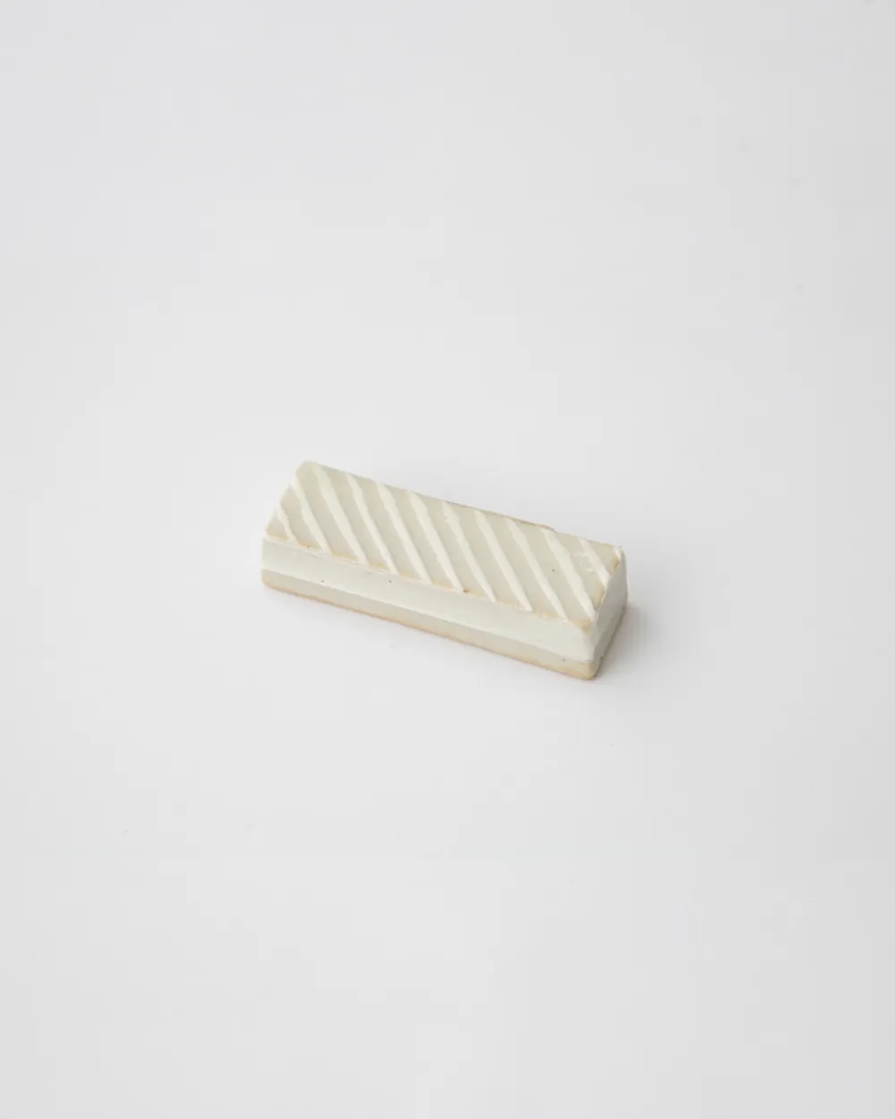 Herringbone Ceramic Chopstick Rest