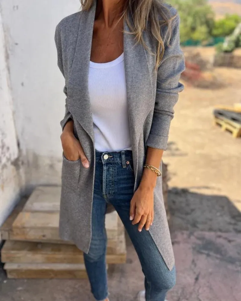 Longline Knit Cardigan