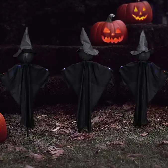 Witch Stake Light Decoration Set