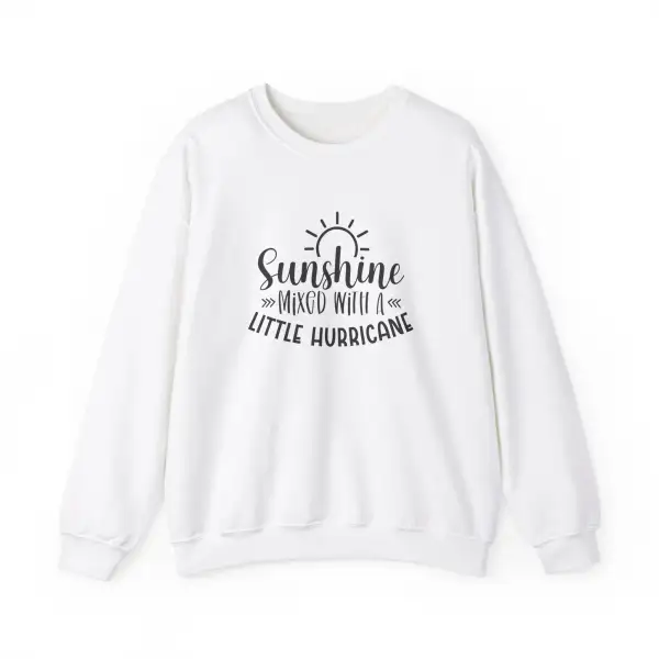 Sunshine Hurricane Graphic Crewneck Sweatshirt