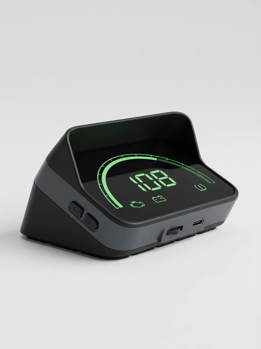 Minimal Digital-Speedometer HUD LED-Display Car HUD Display