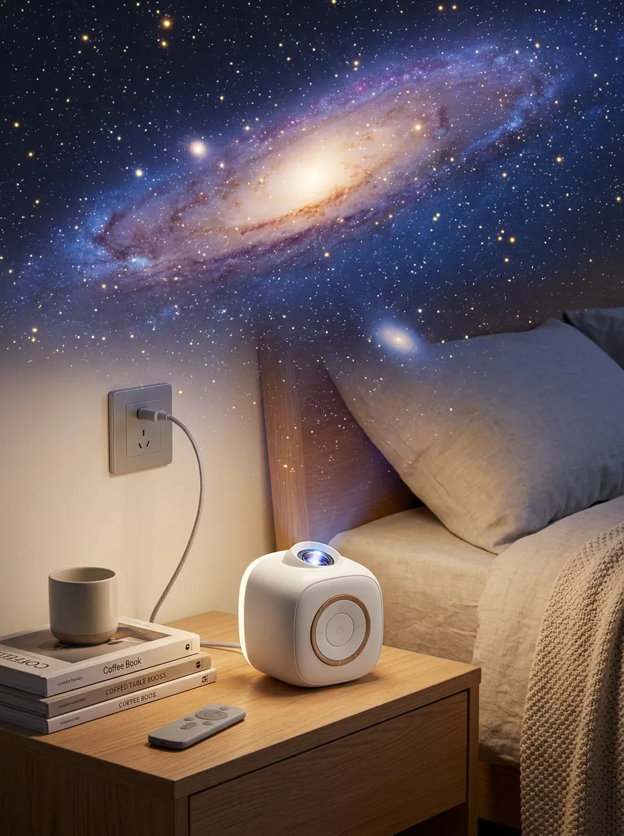 Cosmic Galaxy Starry Sky Projector Night Light