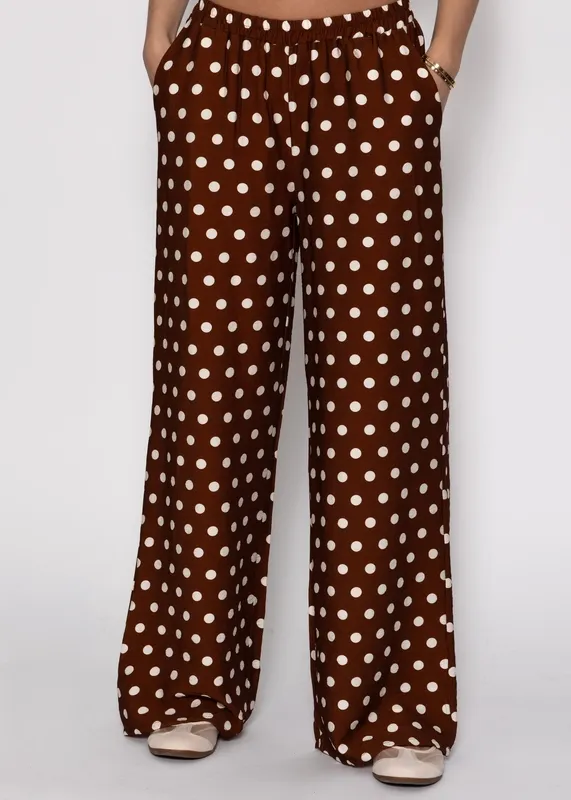 Beige Brown Everyday Pants