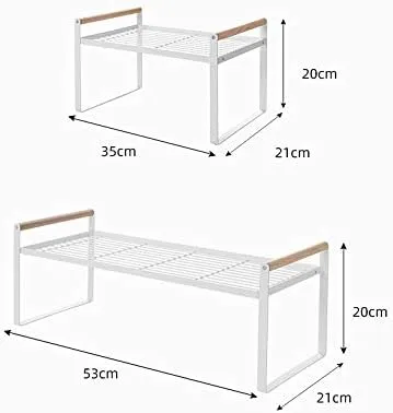 Countertop Table Riser White