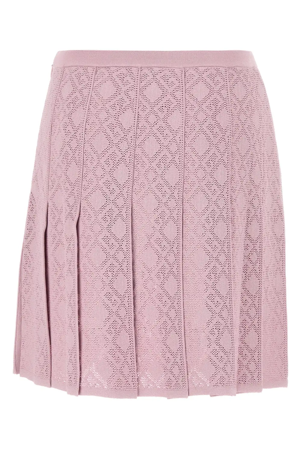 Refined Viscose-Blend Viscose Skirt