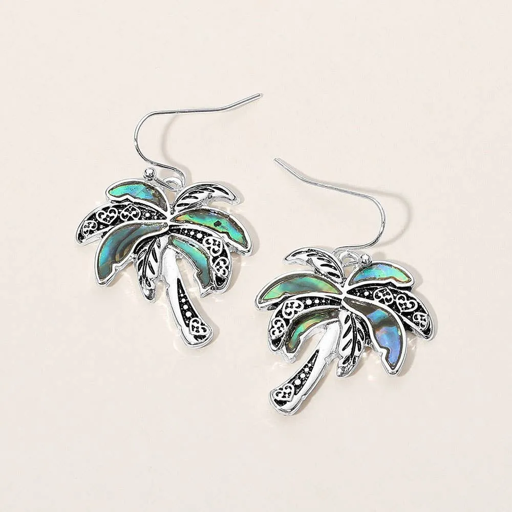 Sculptural Vintage-Inspired Dangle Earrings